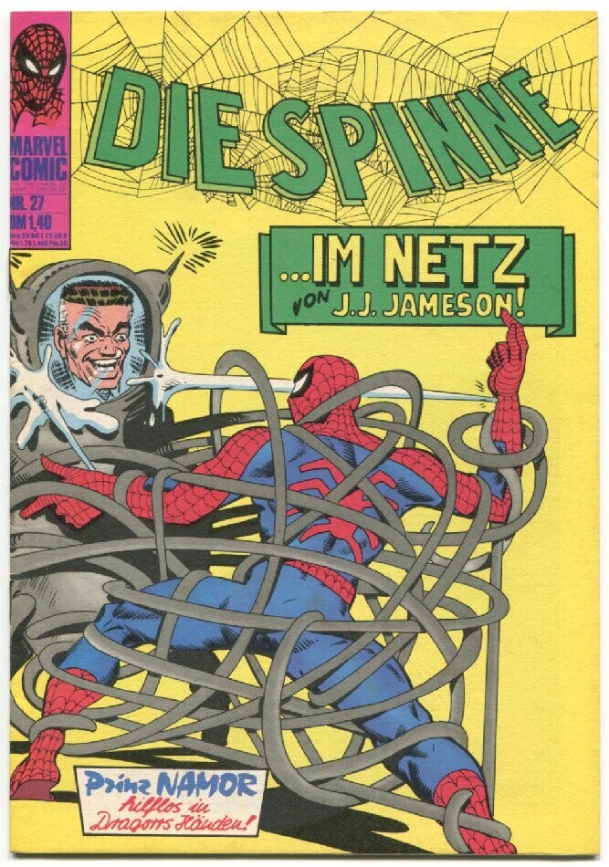 Die Spinne 27 »Im Netz von J. J. Jameson!« (Williams 1975) Z. 1-