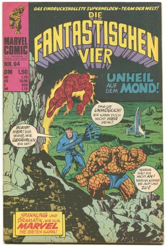 Die Fantastischen Vier 94 »Unheil auf dem Mond!« (Williams 1977) Z. 1