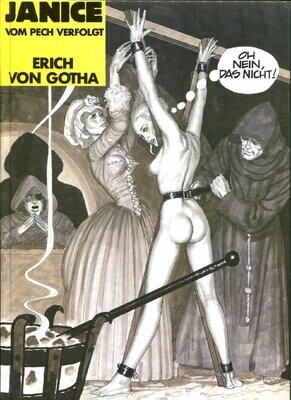 Erich von Götha: »Janice vom Pech verfolgt 1« (HC, Erstausgabe, Hofmann 1990) Z. 1-