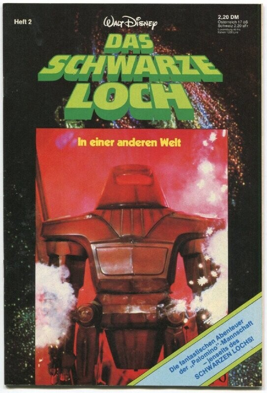 Das Schwarze Loch 2 »In einer anderen Welt« (Ehapa 1980) Zust. 1+