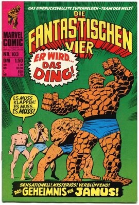 Die Fantastischen Vier 103 »Er wird... das Ding!« (Williams 1978) Z. 1