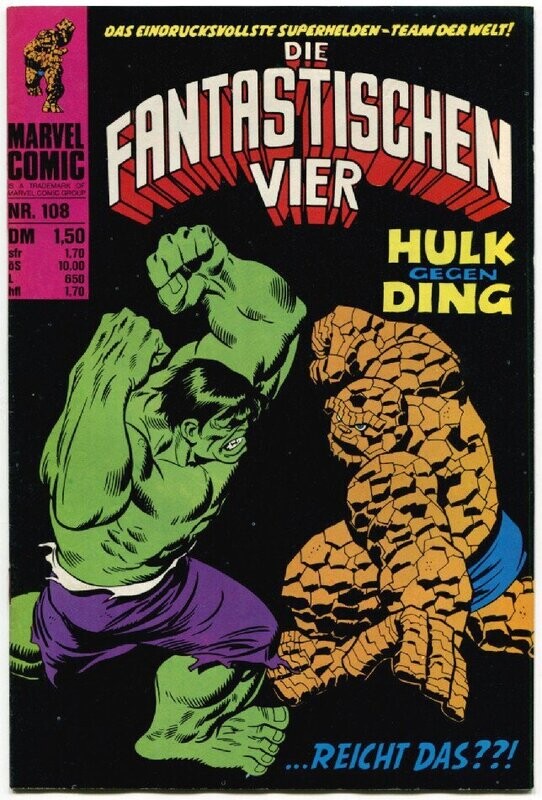 Die Fantastischen Vier 108 »Die Schlacht der Giganten!« (Williams 1978) Z. 1