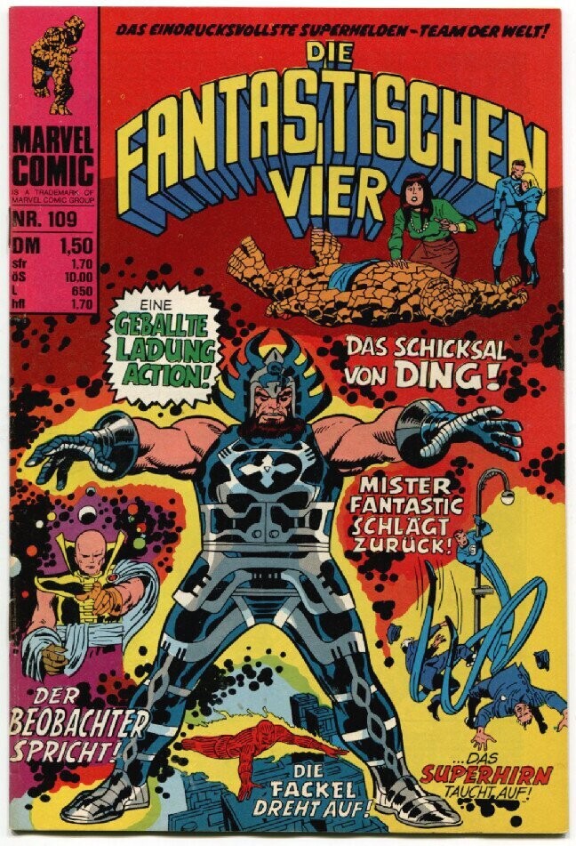 Die Fantastischen Vier 109 »Die Macht von Superhirn!« (Williams 1978) Z. 1