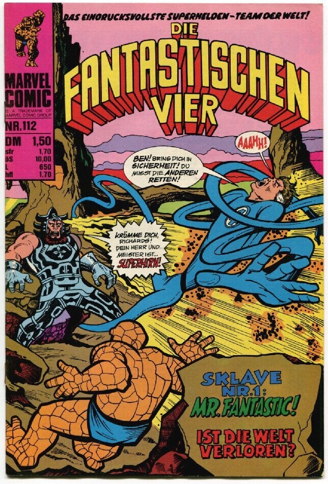 Die Fantastischen Vier 112 »Die Stunde der Entscheidung!« (Williams 1978) Z. 1
