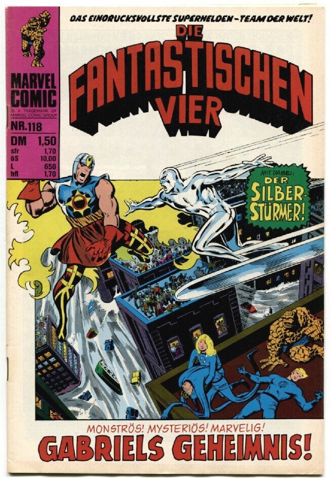 Die Fantastischen Vier 118 »Gabriels Geheimnis!« (Williams 1978) Z. 1-2