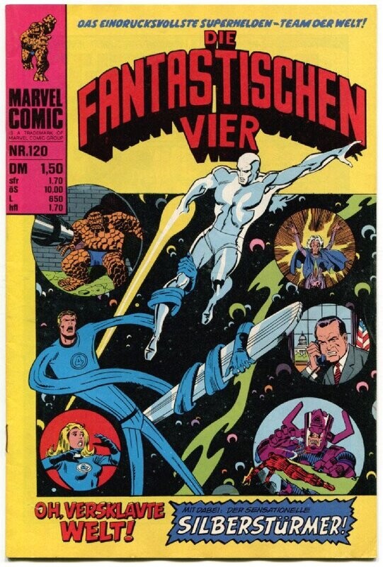 Die Fantastischen Vier 120 »Oh, versklavte Welt!« (Williams 1978) Z. 1+