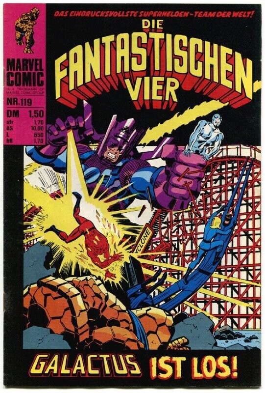 Die Fantastischen Vier 119 »Galactus ist los!« (Williams 1978) Z. 1