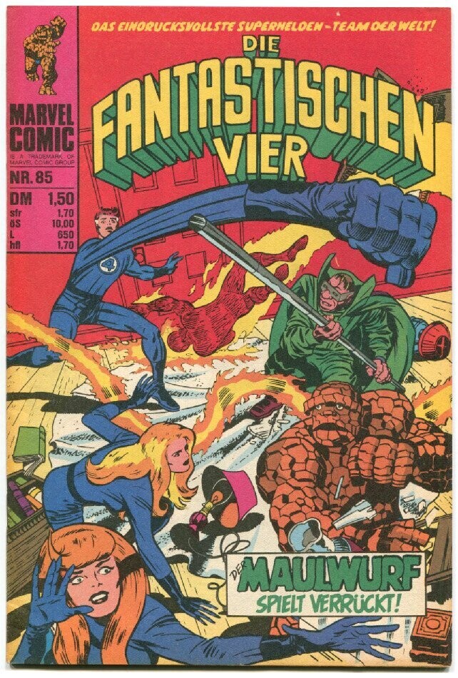 Die Fantastischen Vier 85 »Der Maulwurf spielt verrückt!« (Williams 1977) Z. 1
