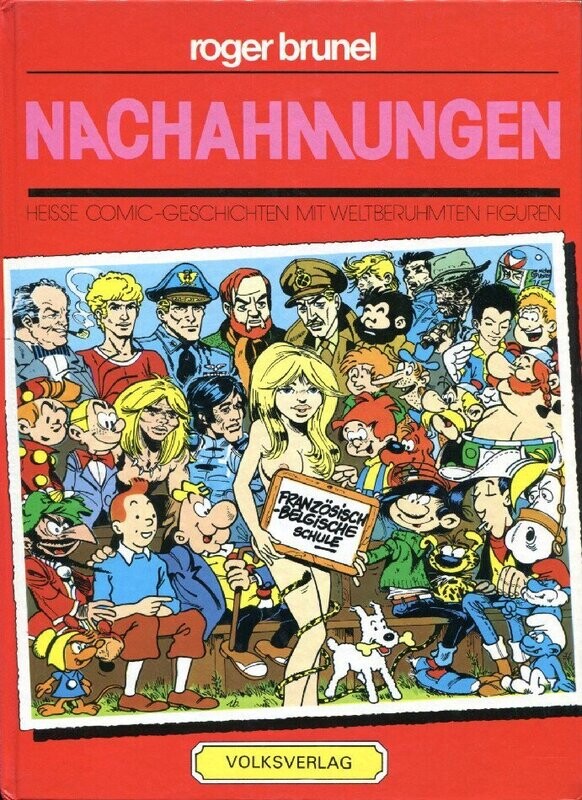 Roger Brunel: »Nachahmungen« (HC, Volksverlag 1982) Z. 1-