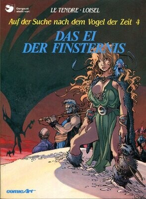 Auf der Suche nach dem Vogel der Zeit 4 »Das Ei der Finsternis« (Carlsen, 1. Auflage 1988) Z. 1+
