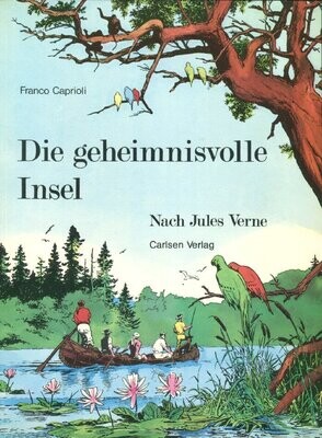 Jules Verne: »Die geheimnisvolle Insel« (Carlsen, 1. Auflage 1977) Z. 1+