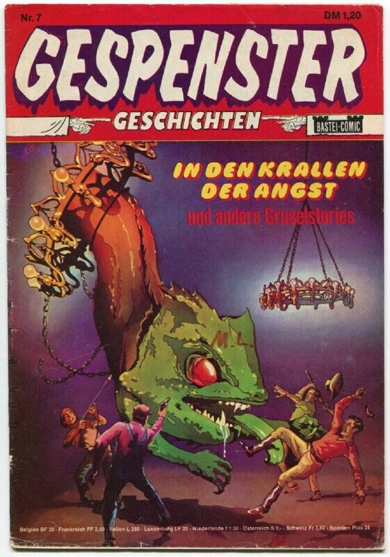 Gespenster Geschichten 7 »In den Krallen der Angst« (Bastei 1974) Z. 2