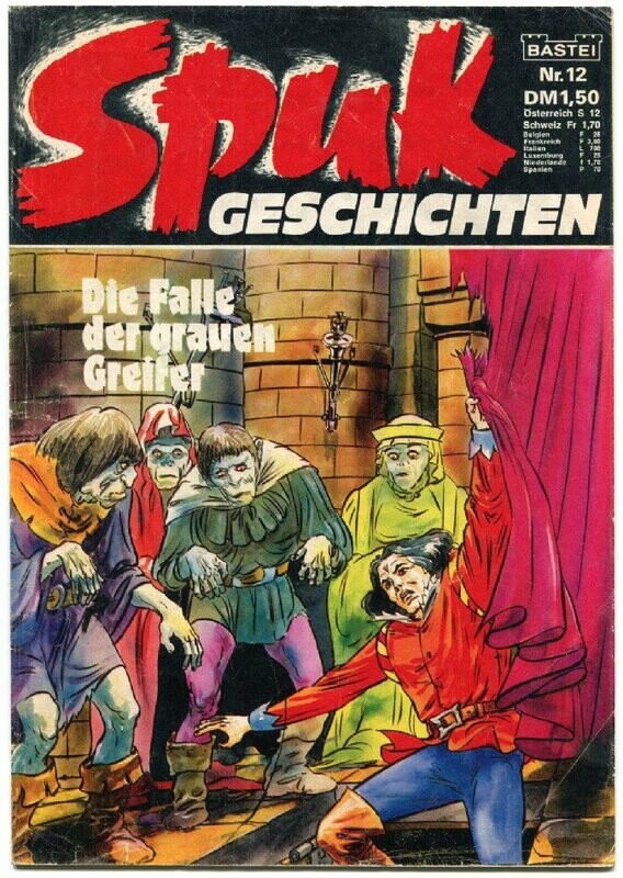 Spukgeschichten 12 »Die Falle der grauen Greifer« (Bastei 1979) Z. 2
