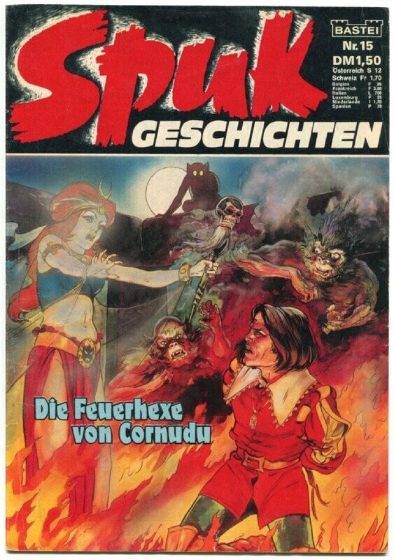 Spukgeschichten 15 »Die Feuerhexe von Cornudu« (Bastei 1979) Z. 1-2