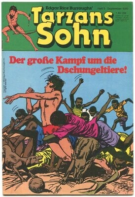Tarzans Sohn 9/80 »Die Haustierschau« (Ehapa 1980) Z. 1