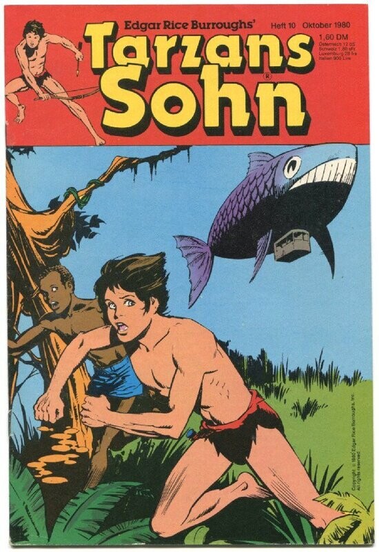 Tarzans Sohn 10/80 »König der Fliegenden Fische« (Ehapa 1980) Z. 2