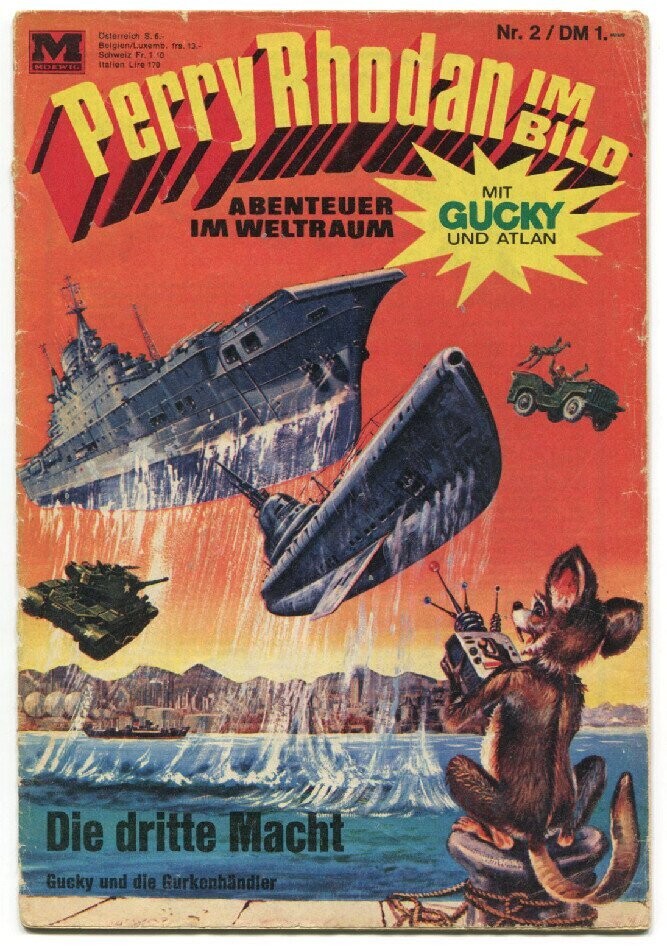 Perry Rhodan im Bild 2 »Die dritte Macht« (Moewig 1967) Z. 2