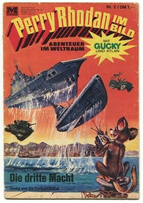 Perry Rhodan im Bild 2 »Die dritte Macht« (Moewig 1967) Z. 2