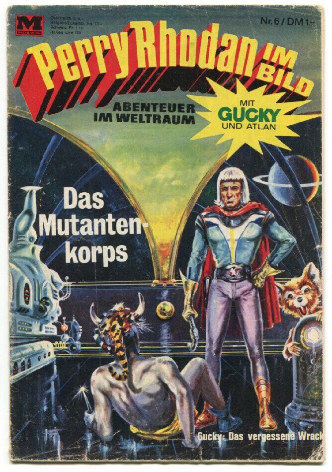 Perry Rhodan im Bild 6 »Das Mutantenkorps« (Moewig 1967) Z. 2