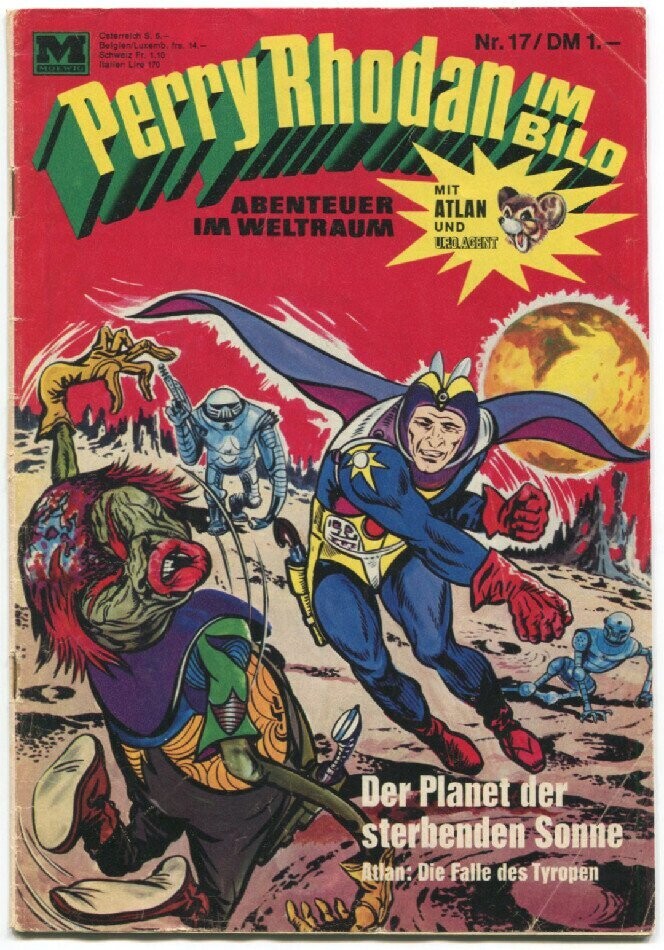 Perry Rhodan im Bild 17 »Der Planet der sterbenden Sonne« (Moewig 1968) Z. 2