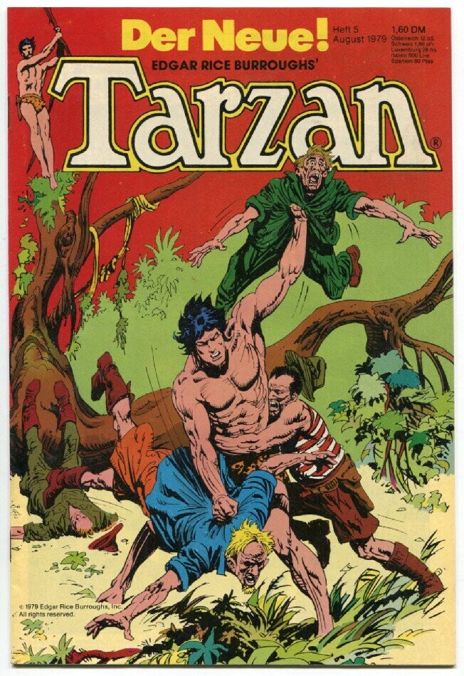 Tarzan 5/79 »Auf Schatzsuche im Dschungel« (mit Sammelecke, Ehapa 1979) Z. 1