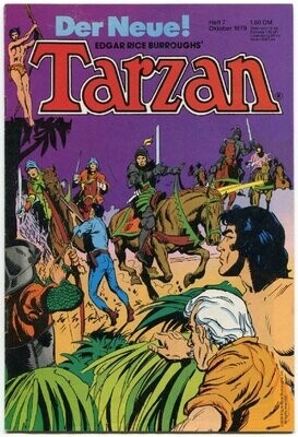 Tarzan 7/79 »Das Zeittor« (mit Sammelecke, Ehapa 1979) Z. 1