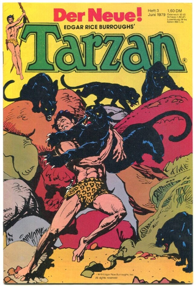 Tarzan 3/79 »Die Rache des Jägers« (Ehapa 1979) Z. 1