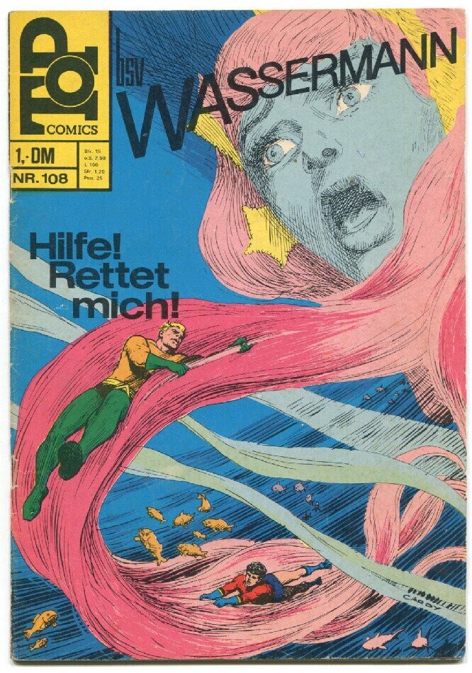 Top Comics 108 »Wassermann: Die Zauberer der See« (bsv 1970) Z. 2