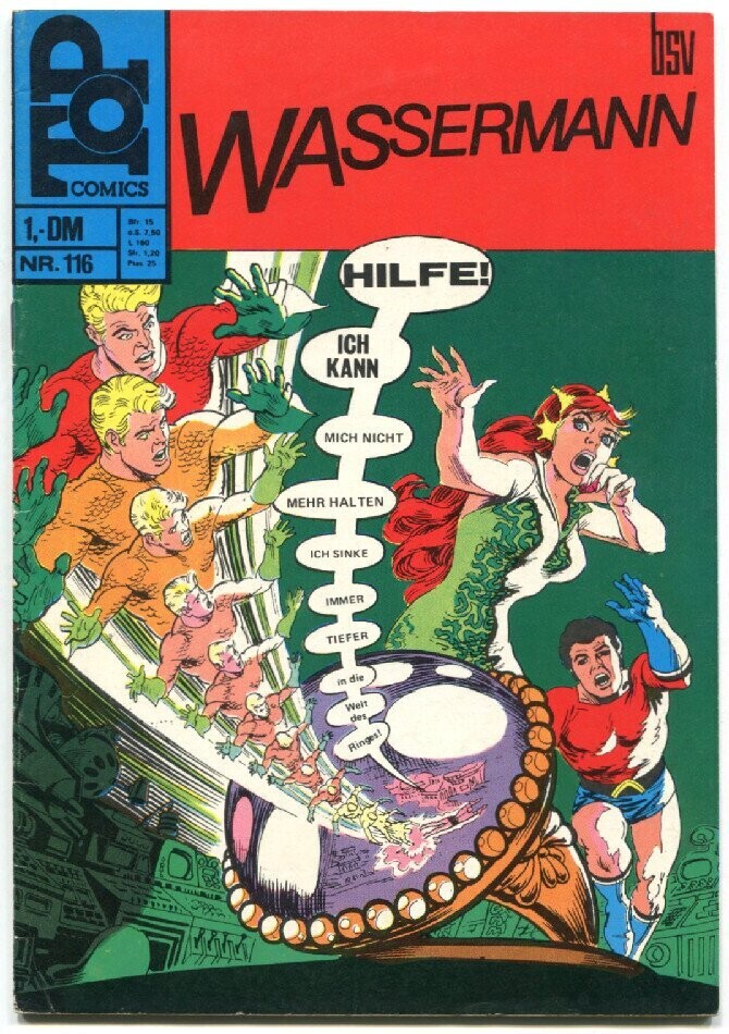 Top Comics 116 »Wassermann: Die Rückkehr des Fremden« (bsv 1971) Z. 1-2