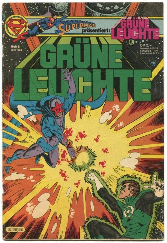 Grüne Leuchte 6/83 »Ein böser Stern am Himmel« (mit Sammelecke, Ehapa 1983) Z. 2
