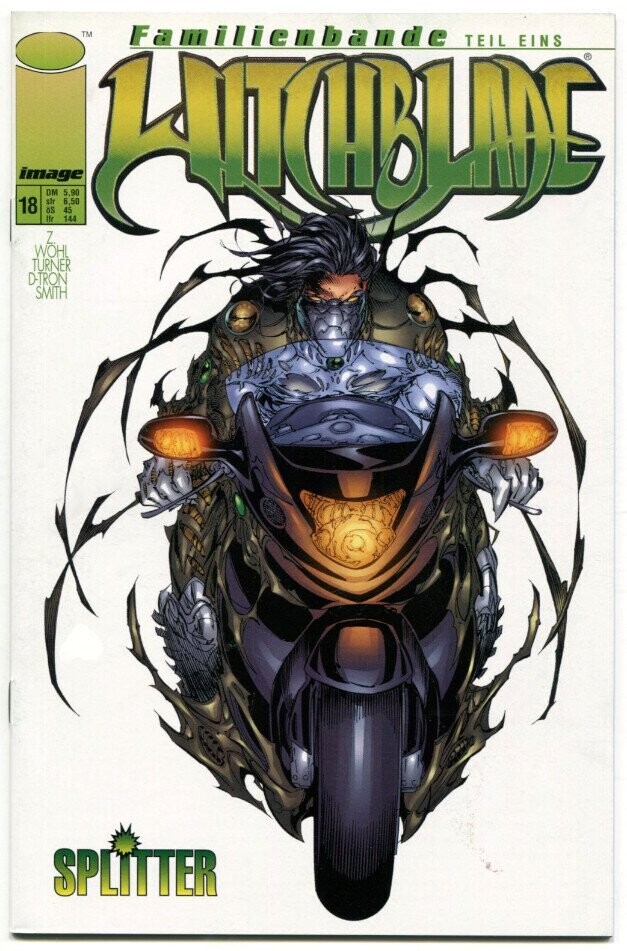 Witchblade 18 (Buchhandel, Splitter 1998) Z. 1