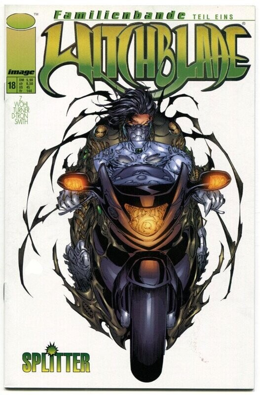 Witchblade 18 (Buchhandel, Splitter 1998) Z. 1