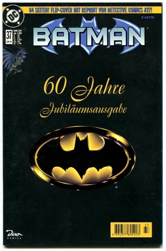 Batman 37 »60 Jahre Jubiläumsausgabe« (Dino 1999) Z. 1+