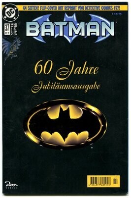 Batman 37 »60 Jahre Jubiläumsausgabe« (Dino 1999) Z. 1+