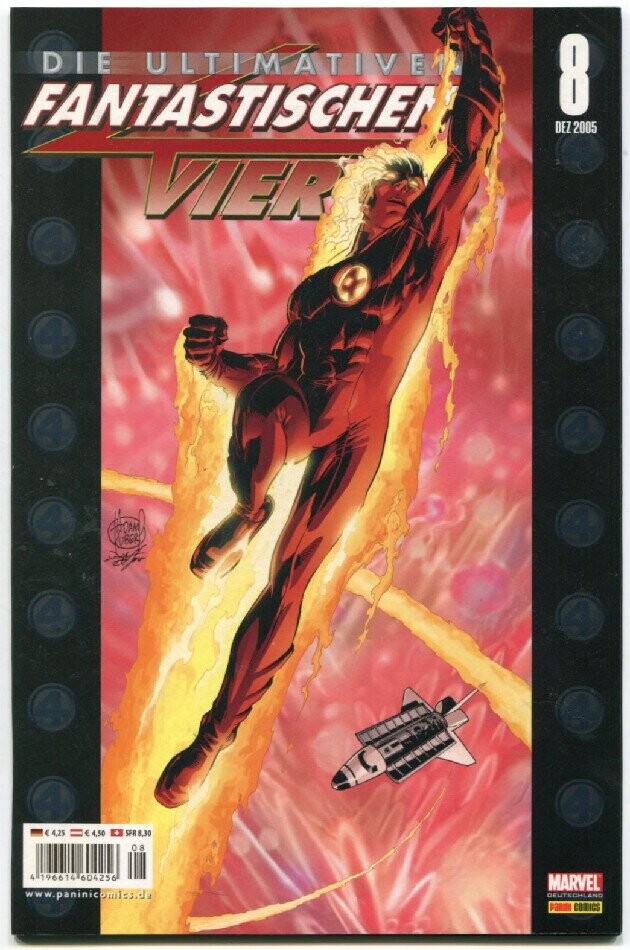 Ultimative Fantastische Vier 8 »N-Zone (2)« (Panini 2005) Z. 0-1