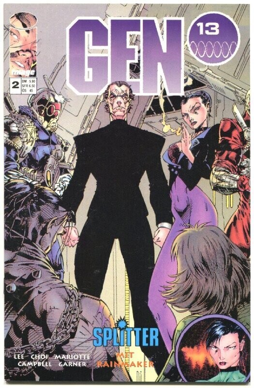 Gen 13 Miniserie 2 (Buchhandel, Splitter 1997) Z. 0
