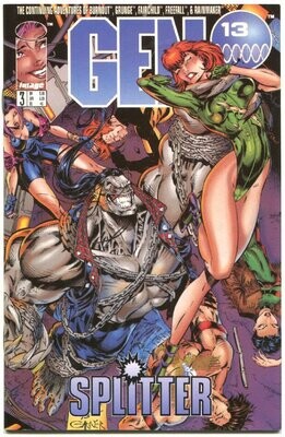 Gen 13 Miniserie 3 (Kioskausgabe, Splitter 1997) Z. 0