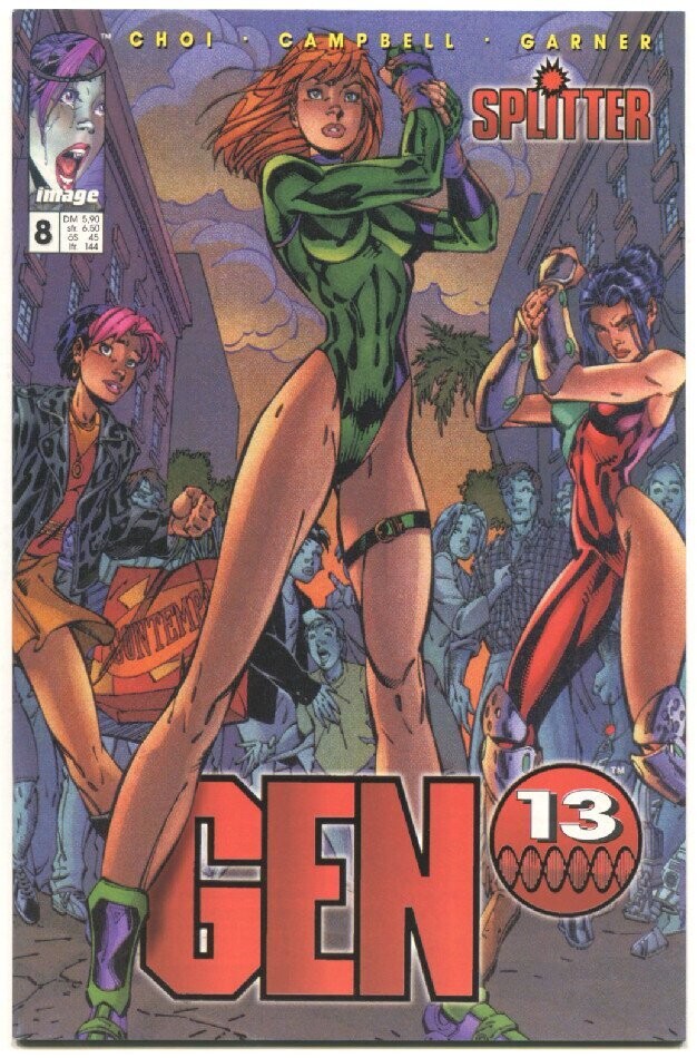Gen 13 Nr. 8 »Verhext, gequält, verwirrt« (Buchhandel, Splitter 1998) Z. 0-1