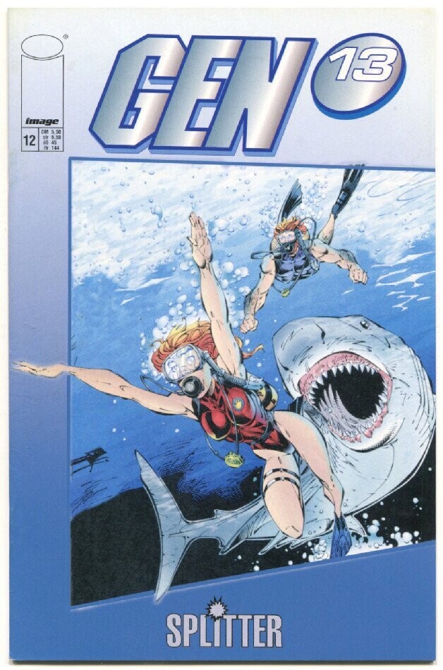 Gen 13 Nr. 12 »Entscheidungen« (Buchhandel, Splitter 1998) Z. 1+