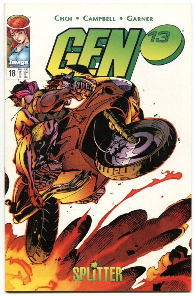 Gen 13 Nr. 18 »Hellos und Good-byes« (Buchhandel, Splitter 1998) Z. 0-1