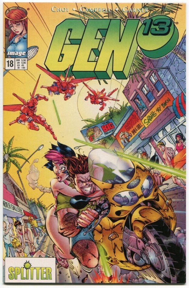 Gen 13 Nr. 18 »Hellos und Good-byes« (Kioskausgabe, Splitter 1998) Z. 0-1