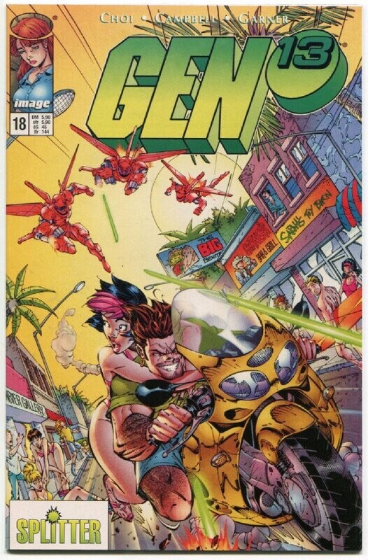 Gen 13 Nr. 18 »Hellos und Good-byes« (Kioskausgabe, Splitter 1998) Z. 0-1