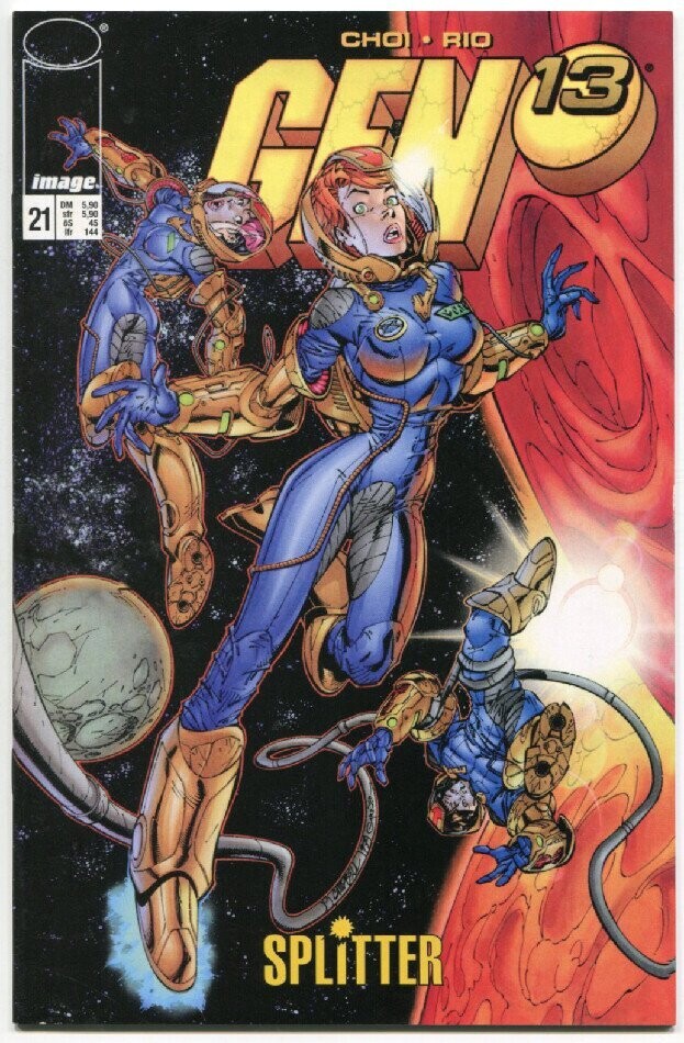 Gen 13 Nr. 21 »Lost in Space« (Kioskausgabe, Splitter 1999) Z. 0-1