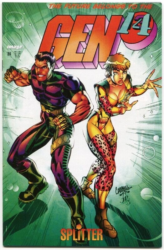 Gen 13 Nr. 24 »Judgment Day (1)« (Kioskausgabe, Splitter 1999) Z. 0-1