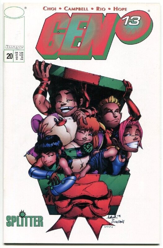 Gen 13 Nr. 20 »Wo nie ein Gen zuvor gewesen ist« (Buchhandel, Splitter 1999) Z. 0-1