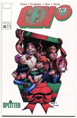 Gen 13 Nr. 20 »Wo nie ein Gen zuvor gewesen ist« (Buchhandel, Splitter 1999) Z. 0-1