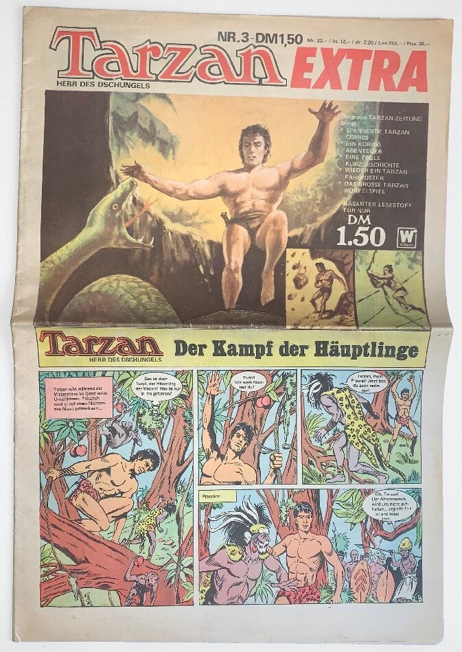 Tarzan Extra 3 »Der Kampf der Häuptlinge« (Zeitung, Williams 1972) Z. 1-2