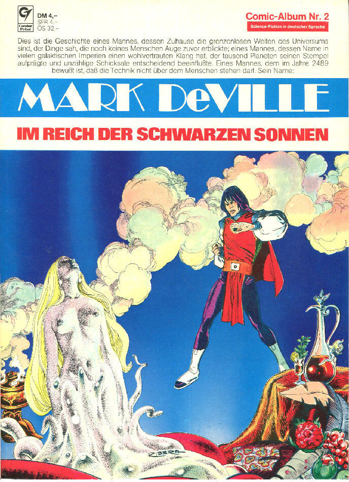Mark DeVille 2 »Im Reich der schwarzen Sonnen« (Condor 1979) Z. 1-2