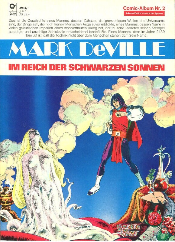 Mark DeVille 2 »Im Reich der schwarzen Sonnen« (Condor 1979) Z. 1-2
