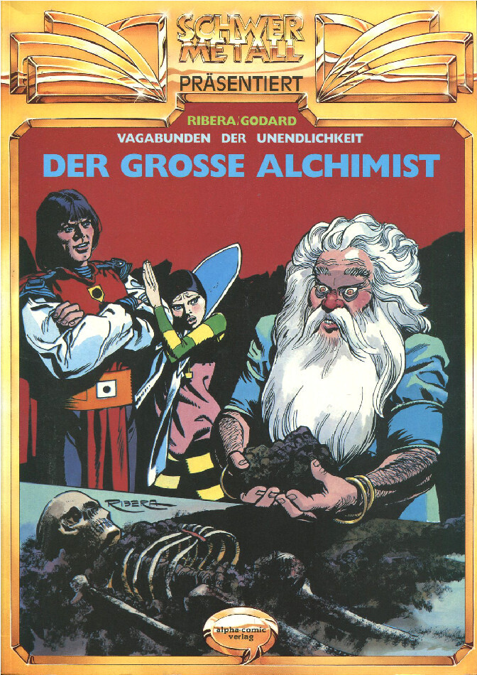 Die Vagabunden der Unendlichkeit 5 »Der große Alchimist« (Alpha, 1. Auflage 1987) Z. 1